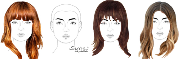 die vorteilhaftesten Frisuren für runde Gesichter | © sastre